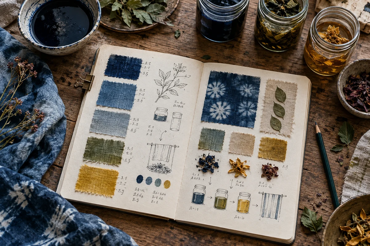 Editorial cover for A Dye Notebook That Can Explain Results
