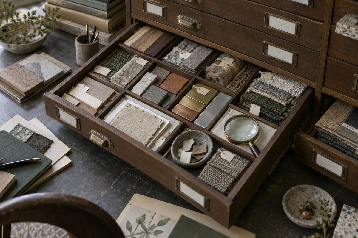 Editorial cover for Building a Small Material Sample Library