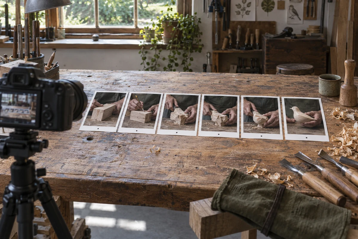 Editorial cover for Photographing a Process as a Sequence