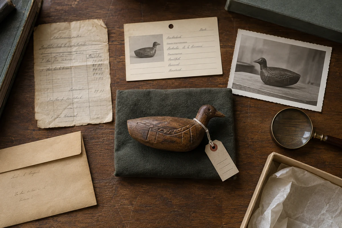 Editorial cover for Provenance Notes for Workshop Objects